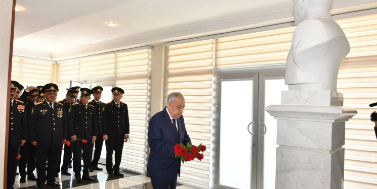 AZƏRBAYCAN POLİSİNİN YARANMASININ 108-Cİ İL DÖNÜMÜ MÜNASİBƏTİLƏ TƏDBİR KEÇİRİLDİ