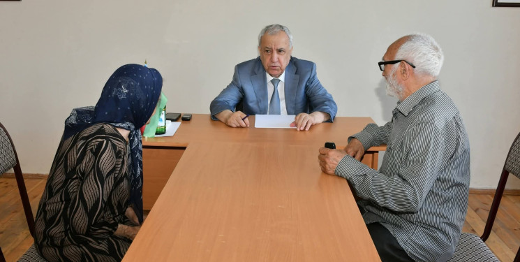 Qubadlı Rayon İcra Hakimiyyətinin  başçısı rayon sakinləri ilə növbəti  səyyar qəbul keçirdi